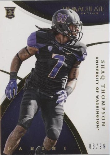 2015 Panini Immaculate Collection Collegiate Shaq Thompson #191