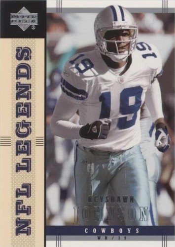 2004 Upper Deck NFL Legends Keyshawn Johnson #25