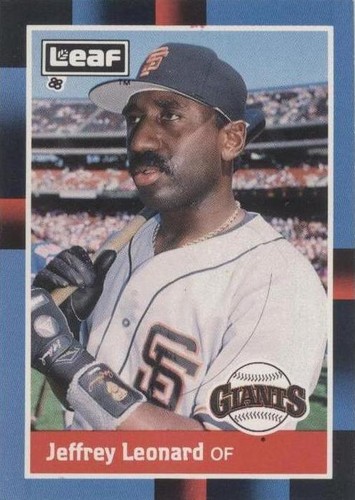 1988 Leaf Canadian - Jeffrey Leonard #118