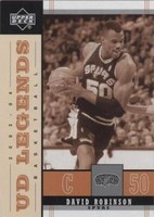 2003-04 Upper Deck UD Legends - David Robinson #79
