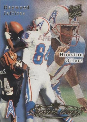 1995 Fleer Ultra Haywood Jeffires #492
