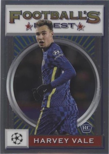 2021-22 Topps Finest Flashbacks UCL Harvey Vale #38