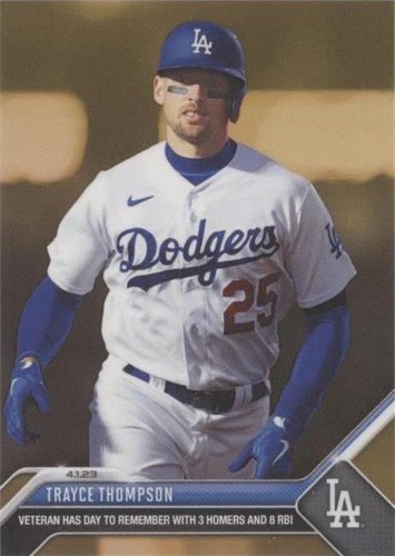 2023 Topps Now Road to Opening Day - Trayce Thompson #ODB-1