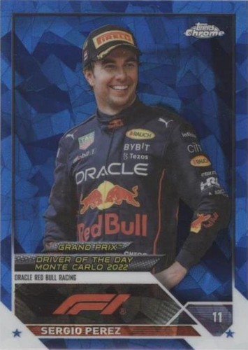 2023 Topps Chrome Sapphire Edition Formula 1 - Sergio Perez #172