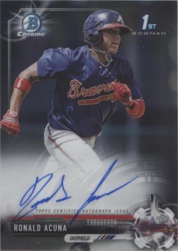 2017 Bowman - Ronald Acuña Jr. #CPA-RA