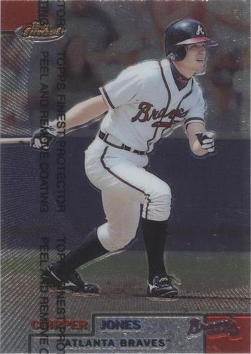 1999 Topps Finest - Chipper Jones #16