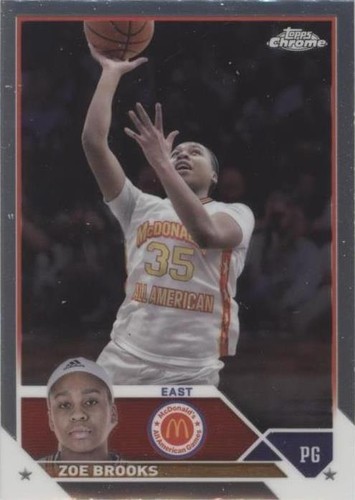 2023 Topps Chrome McDonald's All American - Zoe Brooks #25