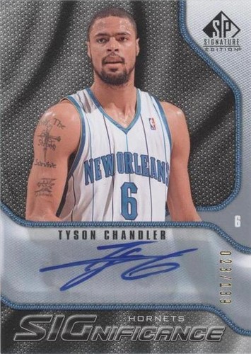 2009-10 SP Signature Edition - Tyson Chandler #S-TY