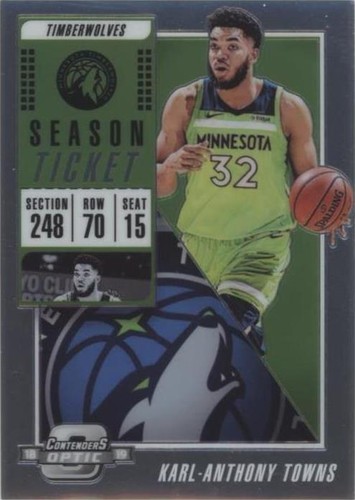 2018-19 Panini Contenders Optic - Karl-Anthony Towns #48