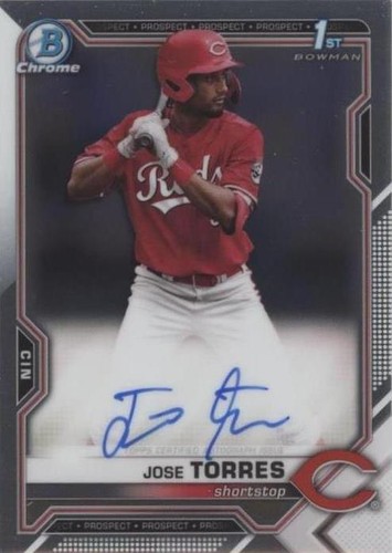 2021 Bowman Draft - Jose Torres #CDA-JTO