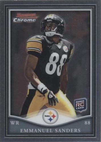 2010 Topps Chrome Emmanuel Sanders #BCR-18