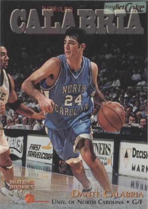 1996 Score Board Basketball Rookies - Dante Calabria #46