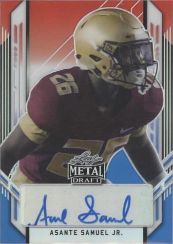 2021 Leaf Metal Draft Asante Samuel Jr. #PA-ASJ