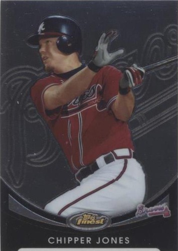 2010 Topps Finest - Chipper Jones #16