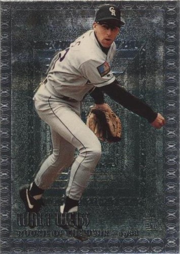 1995 Topps Embossed - Walt Weiss #112