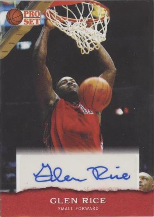 2022 Leaf Pro Set Sports - Glen Rice #PSA-GR1
