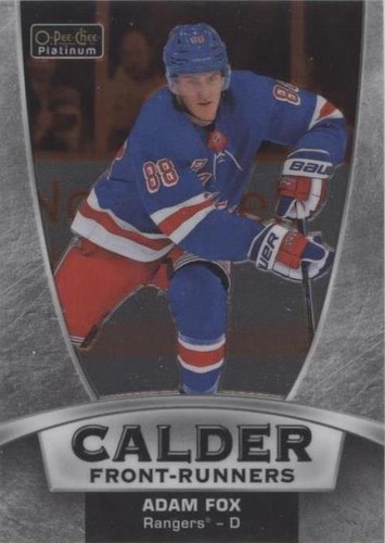 2019-20 O-Pee-Chee Platinum - Adam Fox #CF-6