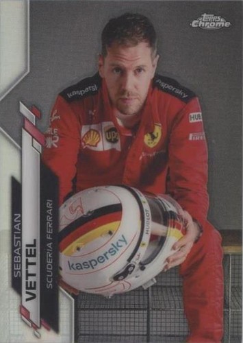2020 Topps Chrome Sapphire Formula 1 Sebastian Vettel Rookie 2020 Topps Chrome Sapphire Formula 1 Sebastian Vettel Rookie