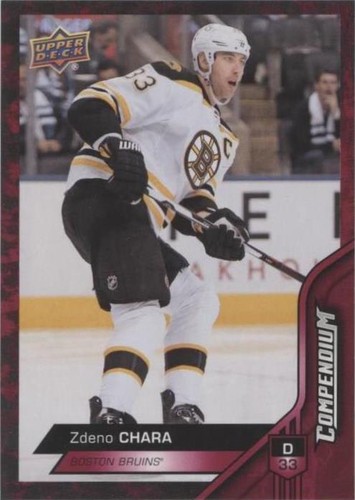 2016-17 Upper Deck Compendium - Zdeno Chara #324