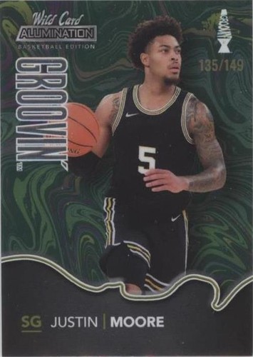 2021-22 Wild Card Alumination - Justin Moore #GG-31