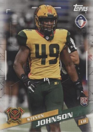 2019 Topps Alliance of American Football Steven Johnson #136