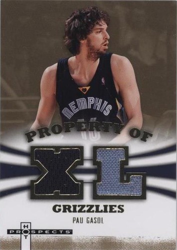 2007-08 Fleer Hot Prospects - Pau Gasol #PO-PG