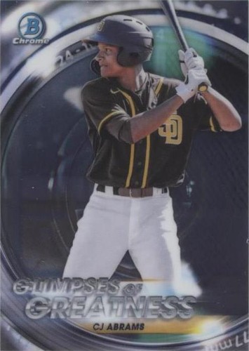 2020 Bowman Draft - C.J. Abrams #GOG-CA