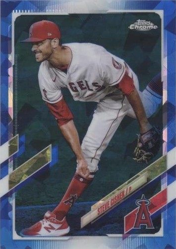 2021 Topps Chrome Update Series Sapphire Edition - Steve Cishek #US224