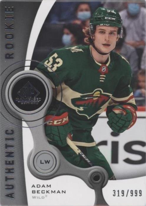 2021-22 Upper Deck SP Game Used - Adam Beckman #R-37