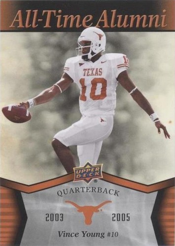 2011 Upper Deck University of Texas Vince Young #ATA-VY