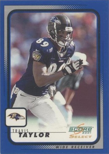 2001 Score Select Travis Taylor #18