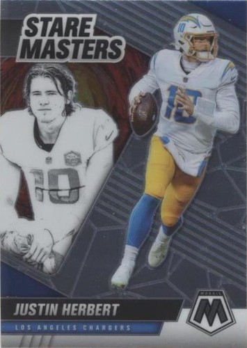 2021 Panini Mosaic Justin Herbert #SM3