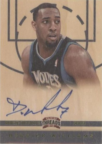 2012-13 Panini Threads - Derrick Williams #152