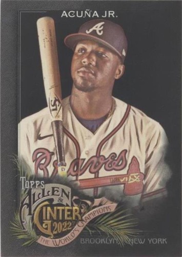2022 Topps Allen & Ginter X - Ronald Acuña Jr. #14