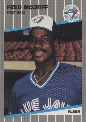 1989 Fleer - Fred McGriff #240