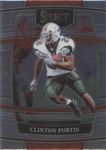 2022 Panini Select Draft Picks Clinton Portis #72