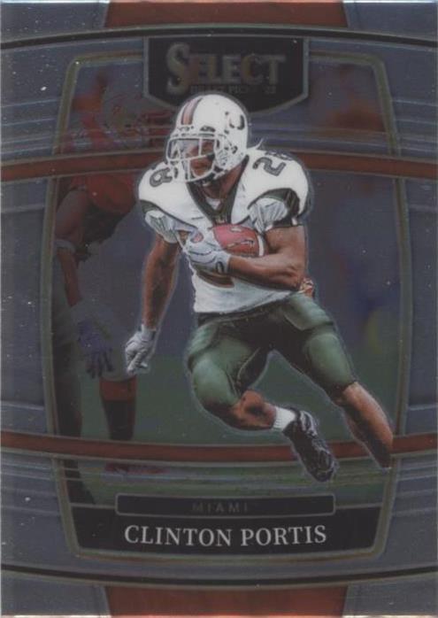 2022 Panini Select Draft Picks Clinton Portis #72