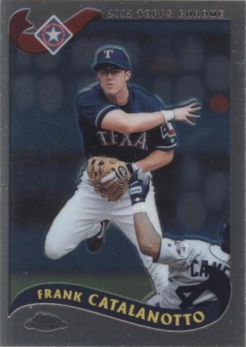 2002 Topps Chrome - Frank Catalanotto #128