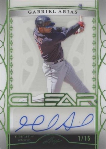 2022 Leaf Trinity - Gabriel Arias #CA-BC1