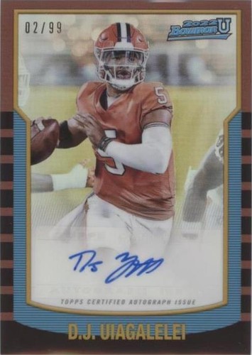 2021-22 Bowman University D.J. Uiagalelei #2KBA-DU