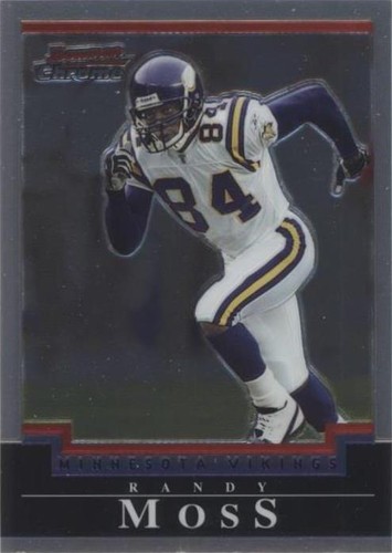 2004 Bowman Chrome Randy Moss #8