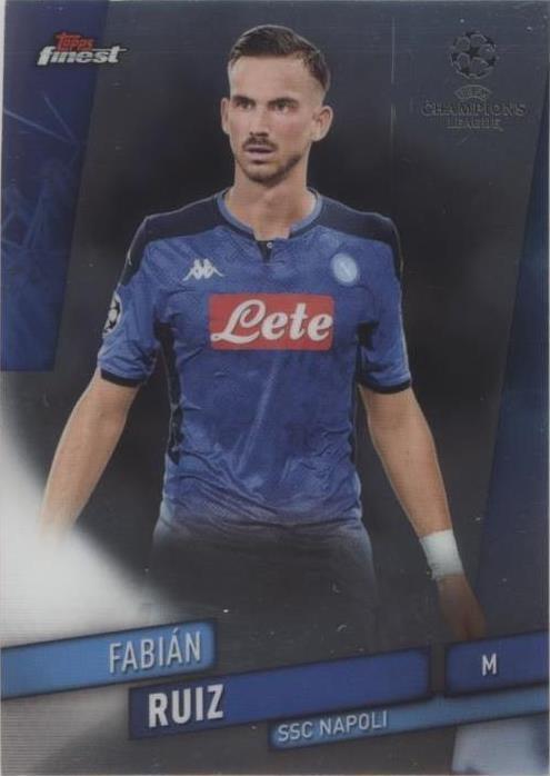 2019-20 Topps Finest UCL Fabian Ruiz #10