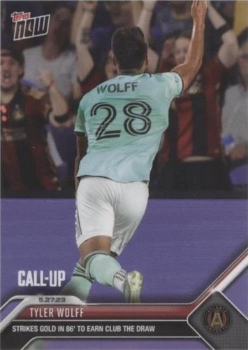 2023 Topps Now MLS Tyler Wolff #120