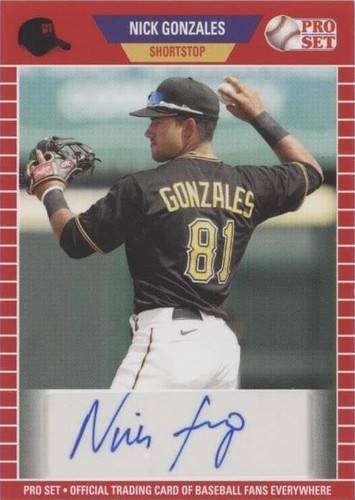 2021 Leaf Pro Set Baseball Blaster - Nick Gonzales #PS-NG2