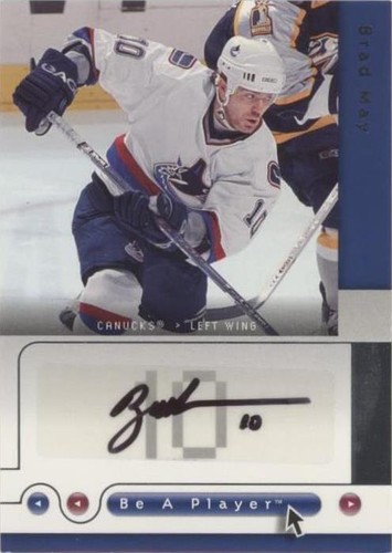 2005-06 Upper Deck Be a Player - Brad May #MA