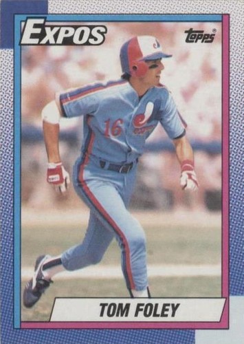 1990 Topps - Tom Foley #341