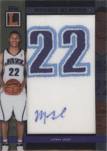2007-08 Topps Letterman - Morris Almond #JNA-MA