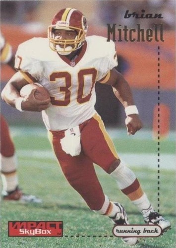1996 Skybox Impact Brian Mitchell #146