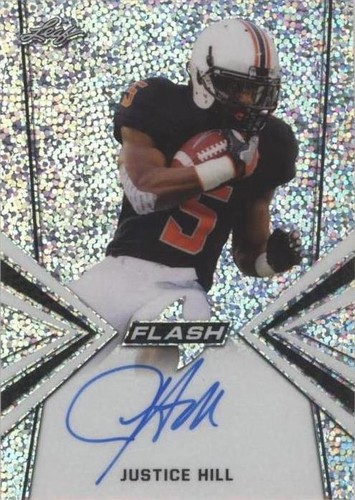 2019 Leaf Flash Justice Hill #BA-JH1