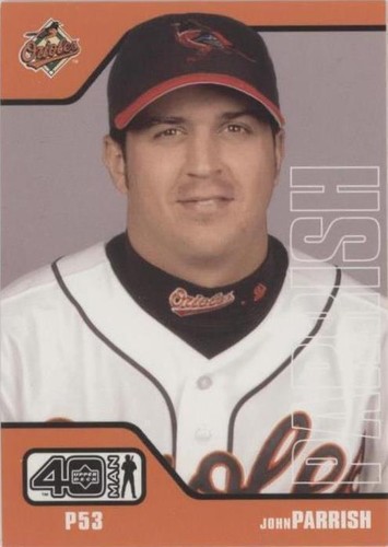 2002 Upper Deck 40 Man - John Parrish #224